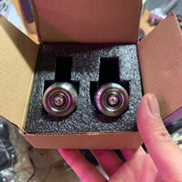 Gù Tay Lái Gù Xe Máy Cặp Gù Inox 304 Đối Trọng Nặng 400g Gắn Mọi Dòng Xe Chống Dung Cực Chất