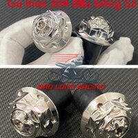 Gù tay lái INOX 304 mẫu S3 gắn Xe máy,moto,Pkl
