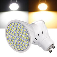 GU10 3W 60 LED 3528 SMD Pure/Warm White Light Bulb Lamp 110V