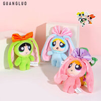 Guangluo Nhỏ Cảnh Sát Sang Trọng Búp Bê Móc Treo Dễ Thương Thỏ Con Chó Con Gấu Nhỏ Búp Bê Quà Tặng Móc Khóa