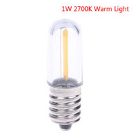 Guangtemaoyi Bóng Đèn LED E14 Mini Bóng Đèn Dây Tóc Tủ Lạnh Tủ Đông Có Thể Điều Chỉnh Độ Sáng Siêu Sáng 1W 2W 3W