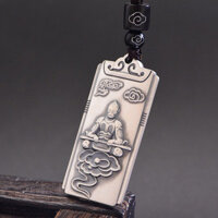 Guanyin Mặt Dây Chuyền Bạc Chắc Chắn Phương Pháp Cổ Bạc Mặt Dây Chuyền Nam Khỉ Vua Khỉ Vua Bạc Nguyên Chất Mặt Dây Chuyền Nam20250220
