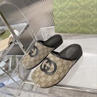 GUCCI 2023 Dép đế bằng/sandals bán chạy mới nhất, thoải mái, đa năng, thời trang I4E3