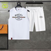 Gucci 2025 Hàng Mới Về: Áo Tank top Nam + Quần Short-Sự Lựa Chọn Thoải Mái Và Phong Cách Cho Nam Hiện Đại