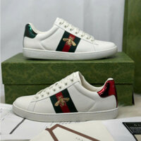 Gucci ACE Thêu Giày cao cấp thơm duy nhất đầy đủ hóa Đơn hộp, giày thể thao nam và nữ nhập khẩu từ Quảng Châu