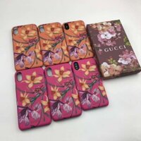 Gucci flowers phone case suitable for iPhoneXsMax Xr Xs i7 ix i8 i6s Plus in stock
