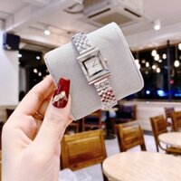 Gucci G-Frame |Nữ Giới |Mặt Vuông |Dây Kim Loại Trắng Silver |Máy Pin (Quartz) |Size 19mm