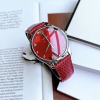 Gucci G-Timeless Red Mop Dial Red Leather YA1264041