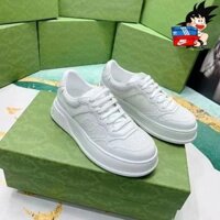 Gucci Home Giày Bánh Quy Đế Dày Nữ Presbyopic Nền Tảng Đế Cao Cấp Thể Thao Bán Chạy Tất Cả Trận Đấu Giày Trắng