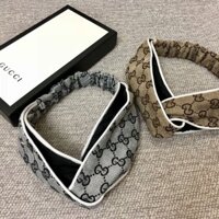 GUCCI new all-match letter hair band classic cross elastic Street beauty g hair accessories European and American big brand tag tag