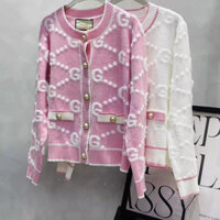Gucci1144 Áo len dày dáng rộng phong cách mới Áo len nữ
