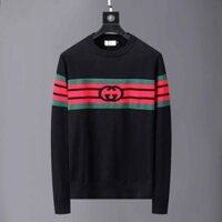 Gucci1349 Áo Len Nam Cổ Tròn Rời Hợp Thời Trang Áo Len Đế Ấm Áo Len