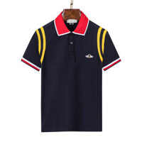 Gucci1349 Nam Áo Sơ Mi polo Tay Ngắn Rắn Ong Thêu Thời Trang Tay Ngắn Nam Áo Thun polo Áo Sơ Mi
