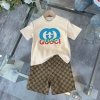 Gucci2506 Mùa Hè Phong Cách Mới Nam Nữ Vừa Lớn Trẻ Em Bé Sinh Viên Thể Thao