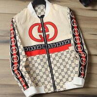 Gucci3516 Phong Cách Mới Chữ Hổ In Đồng Phục Bóng Chày Hợp Thời Trang Áo Khoác Mỏng
