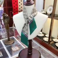 Gucci3618 Phong Cách Mới Streamer Thương Hiệu Lớn Dài Chữ Đầu Túi Tay Cầm Dây Đeo Ruy Băng Trang Trí Khăn Cổ Tay