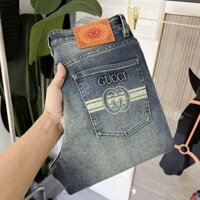 Gucci4689 Quần jean nam mỏng phong cách mới