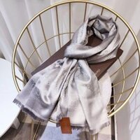 Gucci6515 Vàng Lụa Cotton Khăn Khăn Khăn Choàng Mỏng Phong Cách Chống Nắng Điều Hòa Không Khí Phòng Giữ Ấm Bốn Mùa Khăn