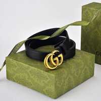 Gucci6571 Phong Cách Mới Chính Hãng Da Chữ Tất Cả Trận Đấu Váy Quần Thắt Lưng Nam Nữ