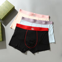 Gucci7028 Quần Lót Nam Thoải Mái Liền Mạch Ice Silk Thoáng Khí Quần Short Boxer