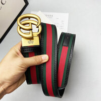 Gucci7328 Chữ Cái Cổ Điển Sọc Quần Thắt Lưng Nữ