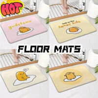 Gudetama 40 * 60 cm Trong Nhà Thảm Nhà Bếp Chống Trượt Lưng Trang Trí Nhà Sàn Thời Trang