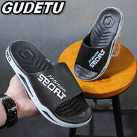 GUDETU  Dép nam, Mềm mại, Thoải mái, eva, Bãi biển, Phiên bản Hàn Quốc, Dép đôi