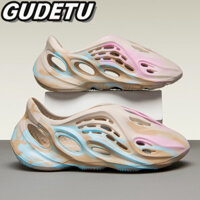 GUDETU  Dép nam.Crocs dành cho nam, EVA, Mềm mại, Thoải mái, Chống trượt, Chống mài mòn, Đáy dày, Crocs dừa. Dép ngụy tr