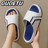 GUDETU Giày Thể Thao Nam Thời Trang Năng Động Dép Quai Ngang Chống Trượt Thời Trang Hàn Quốc Cho Nam Dép Xỏ Ngón Hình Quả Bóng Rổ Thời Trang