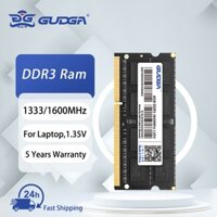 Gudga DDR3 / DDR3L 2GB 4GB 8GB RAM 1333mhz 1600 MHz SODIMM Bộ nhớ máy tính xách tay 1.35v PC3L