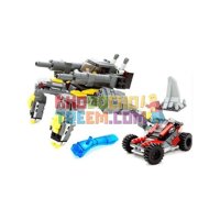 GUDI 8616 Xếp hình kiểu Lego STAR WARS Space War Storms Rocked Rô Bốt Nhện Tác Chiến Xe địa Hình 342 khối