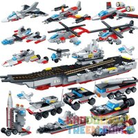 GUDI 8709 non Lego TÀU SÂN BAY bộ đồ chơi xếp lắp ráp ghép mô hình Military Army SUPER SENTAI Quân Sự Bộ Đội 659 khối