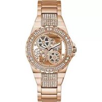 Guess Clear-Cut Rose Gold Watch 39mm