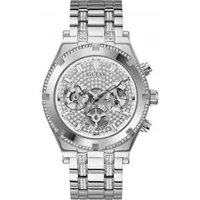 Guess GW0261G1 Allara Silver Tone Watch 44mm