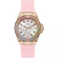 Guess Limelight Pink Silicone Watch 39mm