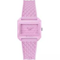 Guess Logo Pink Tone Watch 33mm