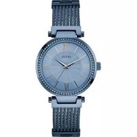 Guess W0638L3 Soho Blue Ion-Plated Watch 36mm