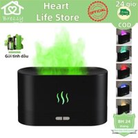 【🎁Gửi tinh dầu】180ML Máy khuếch tán tinh dầu Tạo Độ Ẩm Hình Ngọn Lửa Nhiều Màu Sắc Có Đèn LED mạch phun sương đèn Điều Khiển Bù Ẩm Phòng Điều Hòa Tạo Hương Thơm Thư Giãn Đuổi Muỗi