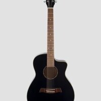 Guitar Bình Nguyên J120 – Guitar acoustic đen bán chạy có ty chỉnh cần – Đàn người mới tập chơi