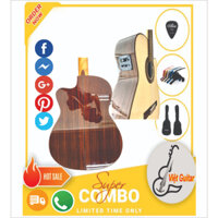 Guitar Classic Cao Cấp Fur Elise M1A – Mặt Top Thông 3A Siêu Đẹp – Lưng Hông Cẩm Ấn Sang Trọng – EQ Fishman 201