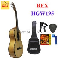 Guitar Classic REX HGW195 Giá Tốt - Âm Hay - Nhập Khẩu Singapo - Phân Phối Sol.G