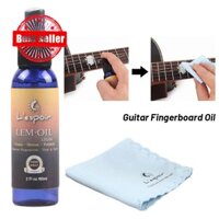 Guitar Fingerboard Lemon Oil Cleaner 60ml Fretboard Lemon Oil cho phần cứng Guitar Fingerboard Z1e5