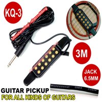 Guitar Pickup Bộ tăng âm cho các loại guitar KQ-3(Đen)