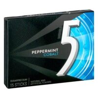 Gum Wrigleys 5 Gum Peppermint Cobalt (36g)