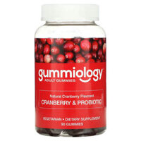Gummiology Cranberry & Probiotic Gummies Cranberry 90 Vegetarian Gummies