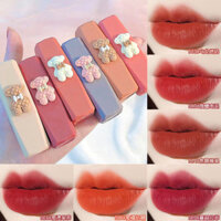 Gummy Bear Matte Lipstick Ba Trẻ Em Sân Khấu Trang Điểm Trẻ Em Chuyên Dụng Không Độc Hại Cây Tinh Khiết Làm Trắng Son Môi