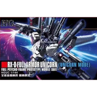 Gundam HG UC 156 kèm decal nước Unicorn Fighter Full Armor Unicorn Mode Mô hình lắp ráp