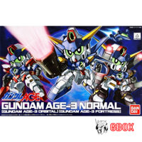 Gundam SD BB Age-3 AGE 3 372 Normal Fortress Orbital Bandai Mô hình nhựa lắp ráp