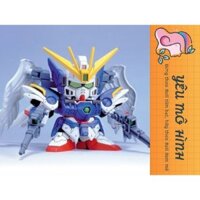 Gundam SD Wing Angel Tặng figure pilot Heero Yuy