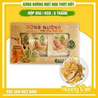 Gừng nướng mật hoa thốt nốt hộp 85g – Vị cay ấm, ngọt dịu